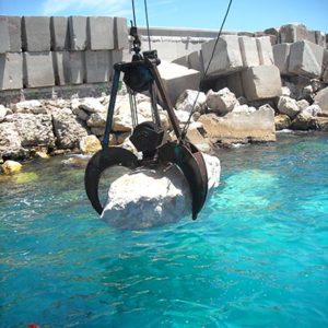 Breakwater and shore protection maintenance