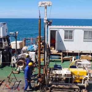 Logistique maritime pour réalisation de reconnaissance géotechnique