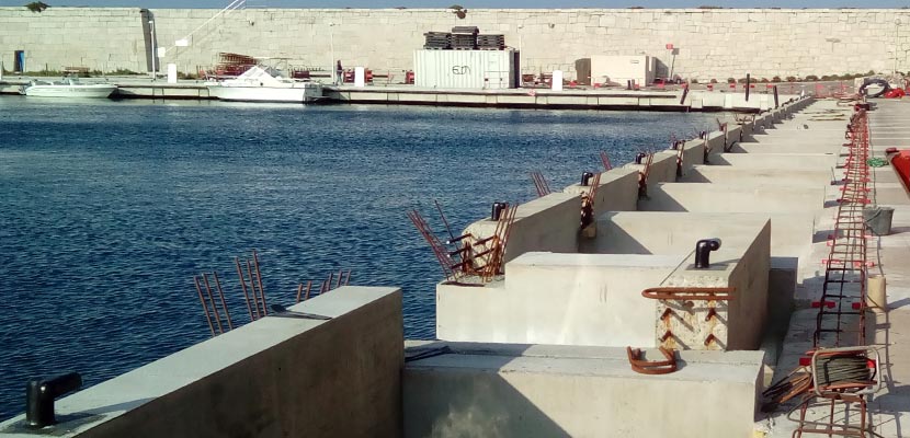 Reconstruction des Quais du Frioul – Communauté Aix-Marseille