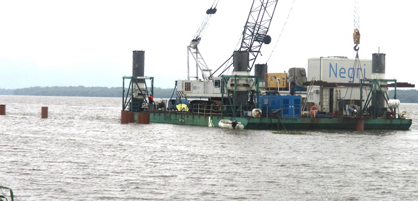Travaux de battage Cameroun 179
